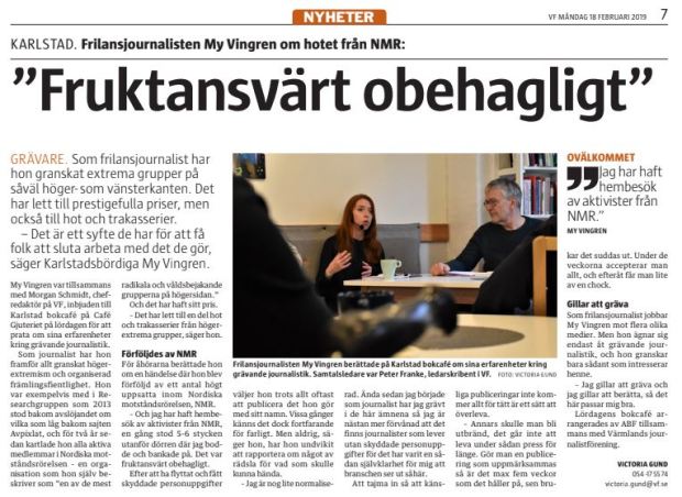 mötesbild - grävande journalistik